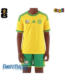 Africa de Sud Echipament de Fotbal Replică Mondial 2026 Copii Acasa (+ Șorturi)